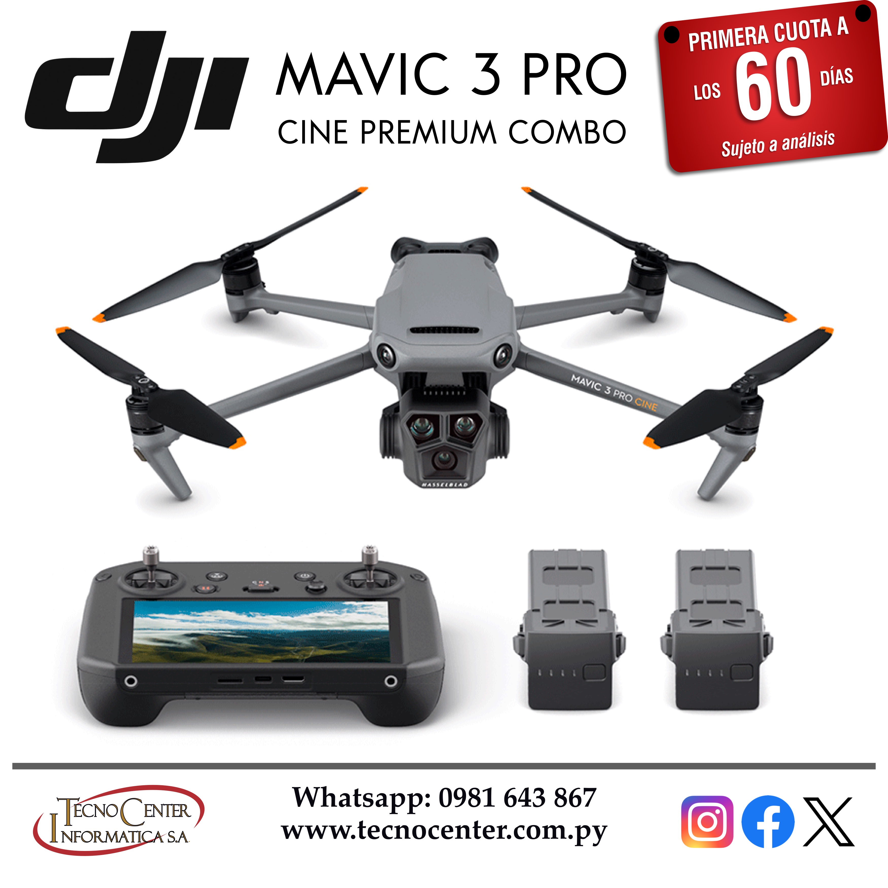 Drone DJI Mavic 3 Pro Cine Premium Combo